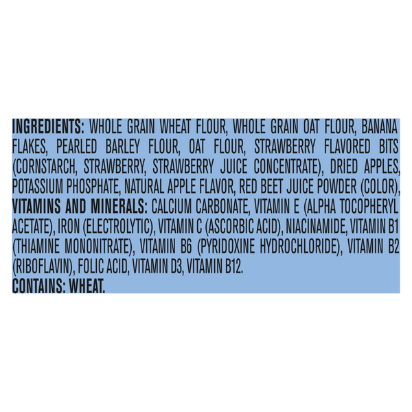 Gerber Multigrain Banana Apple Strawberry Cereal