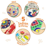 Imagimake Indian Art Forms DIY Craft Kit For Kids
