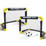 Innov8 Folding Double Mini Soccer Goal Set 50 × 44 × 44 cm Multicolour