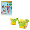 Intex Dinosaur Arm Bands 23 × 20 cm 3–6Y – Yellow & Green