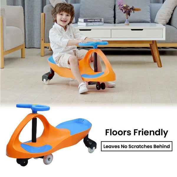 R For Rabbit Swing Car Iya Iya Orange Blue