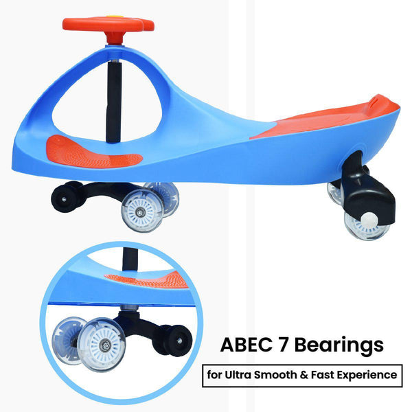 R For Rabbit Swing Car Iya Iya Blue Red