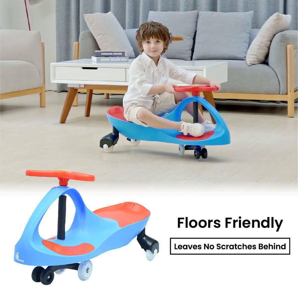 R For Rabbit Swing Car Iya Iya Blue Red