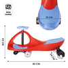 R For Rabbit Swing Car Iya Iya Red Blue