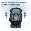 R For Rabbit Car Seat Jack N Jill Grand Black Grey