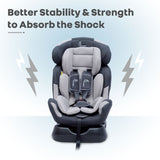 R For Rabbit Car Seat Jack N Jill Grand Grey