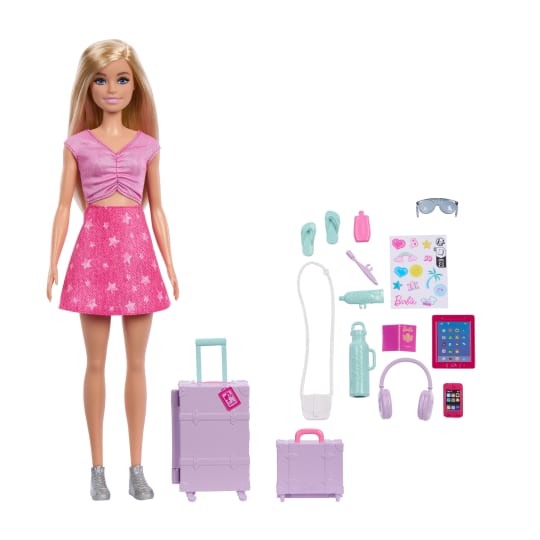 Barbie Family & Friends Limitless Adventure Malibu Fashion Doll Standard Size Multicolour