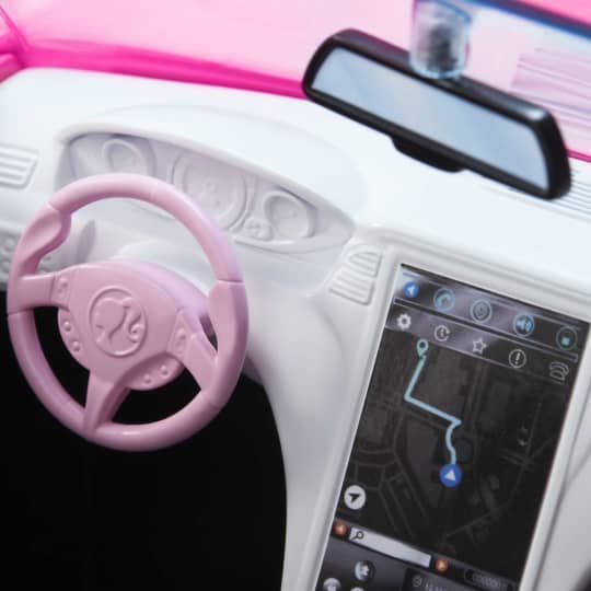 Barbie Convertible 2-Seater Vehicle 33 × 18.2 × 13.7 cm Pink