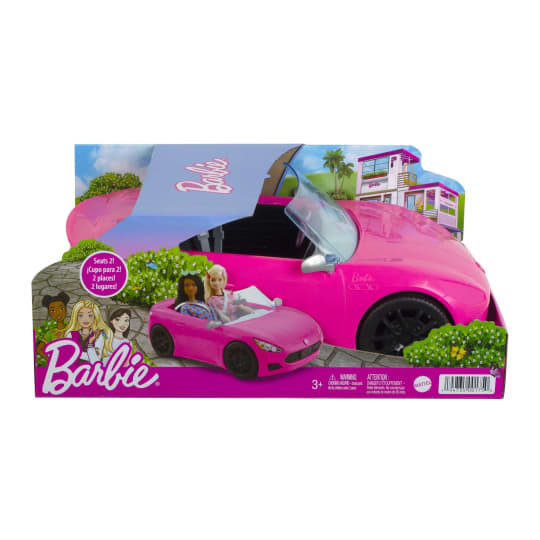 Barbie Convertible 2-Seater Vehicle 33 × 18.2 × 13.7 cm Pink