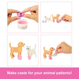 Barbie Fast Cast Veterinarian Clinic Doll & Playset Standard Size Multicolour