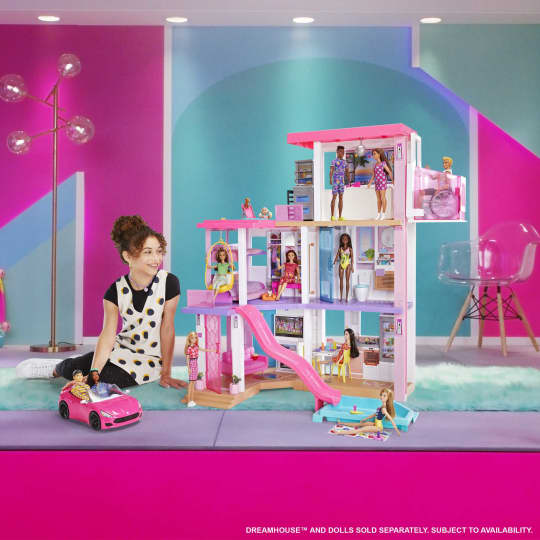 Barbie Convertible 2-Seater Vehicle 33 × 18.2 × 13.7 cm Pink