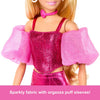Barbie Deluxe Style Fashion Doll #5 in Metallic Pink Outfit With Corset Top