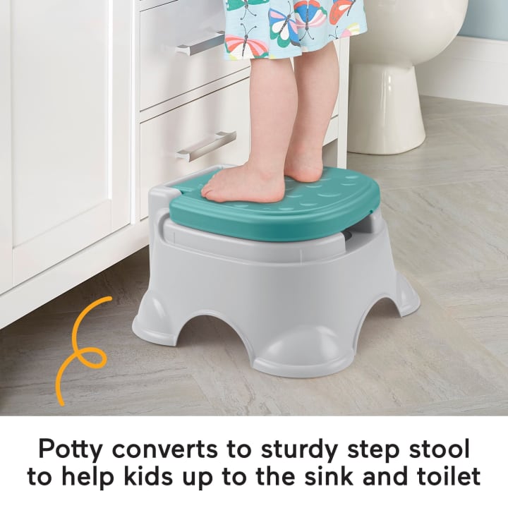 Fisher-Price 3-in-1 Potty One Size Grey & Teal