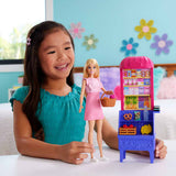 Barbie Recipe for Friendship Malibu at the Market Doll & Playset Standard Size Multicolour
