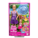 Barbie Family & Friends Picnic Playset with 2 Dolls & 9 Accessories Multicolour