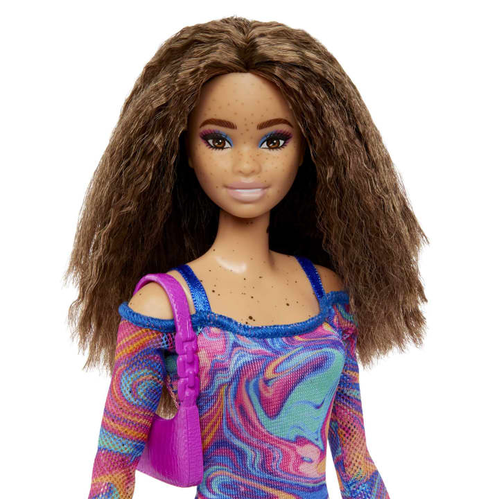 Barbie Fashionistas Doll #206 with Crimped Hair & Freckles