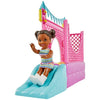 Barbie Skipper Babysitters Bounce House Playset With Dolls & Accessories