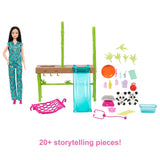 Barbie Panda Care And Rescue Playset With Doll And 20+ Accessories