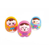 Hola Roly Poly Tumbler Doll 9 x 9 x 11 cm Assorted Colors
