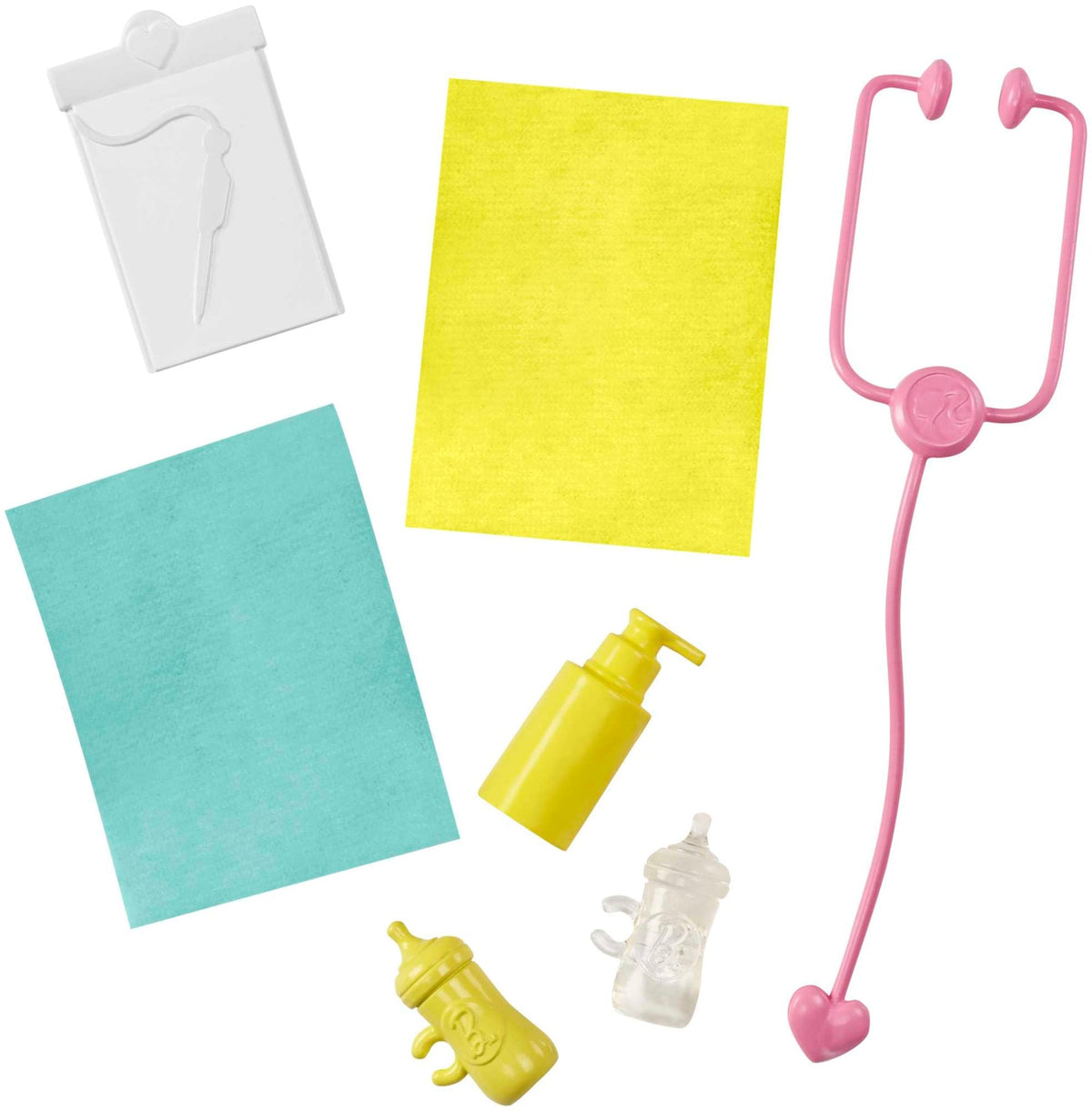 Barbie Baby Doctor Playset With Blonde Doll