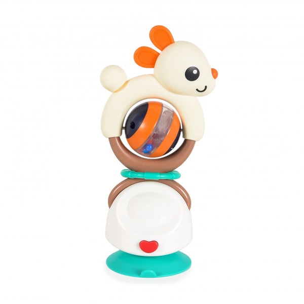 Hola 2 In 1 High Chair Toys & Baby Rattle Rabbit