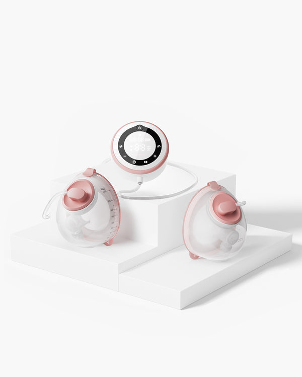 Momcozy - V1 Pro Wearable Breast Pump Red