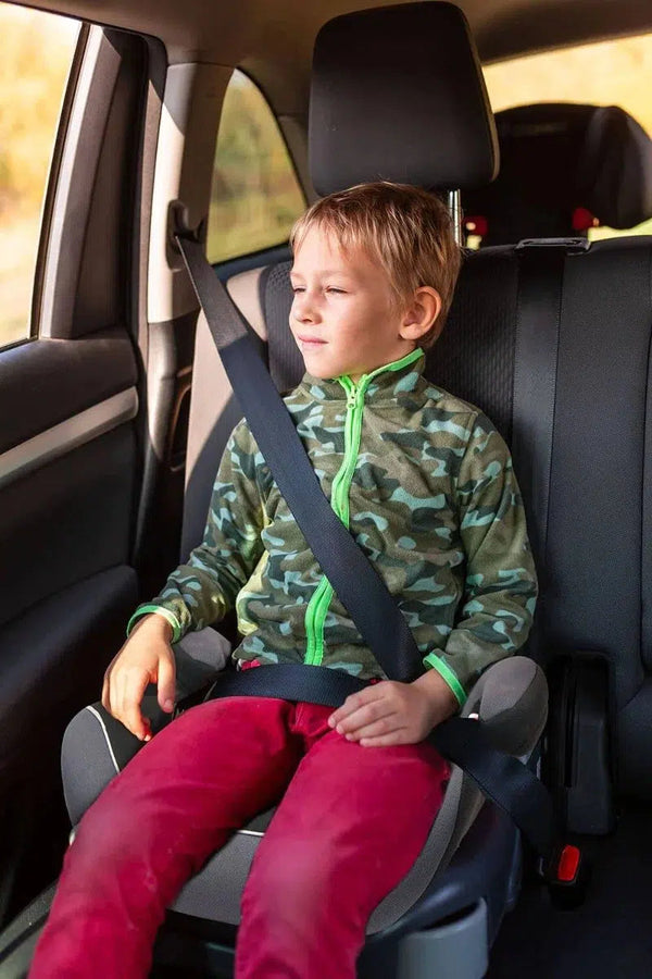 R for Rabbit Car Seat Little Jack Booster Seat - Black Grey