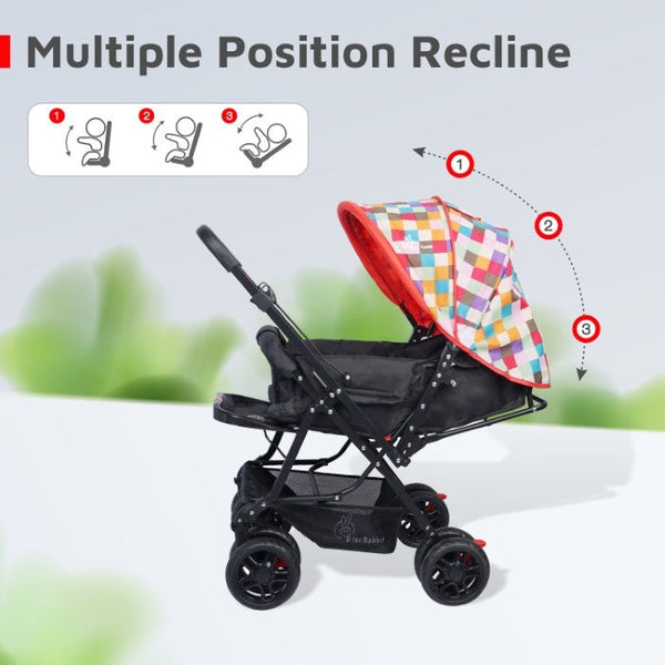 R For Rabbit Stroller Lollipop Lite Black Multi