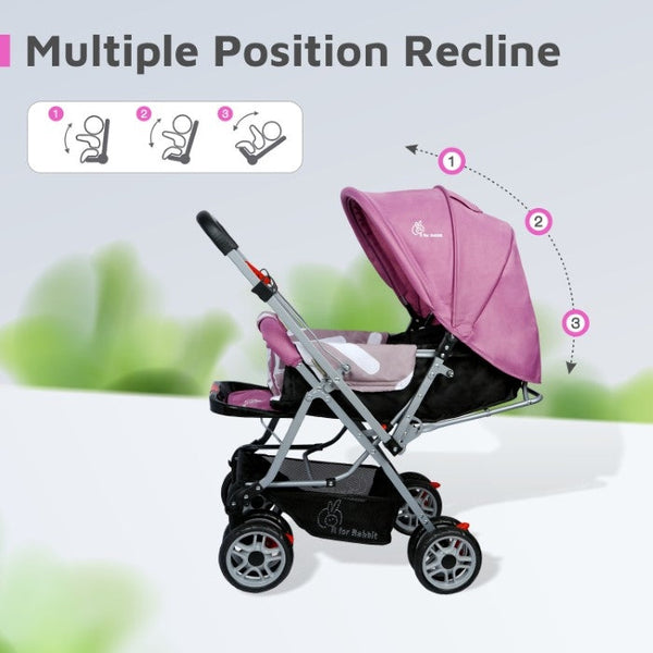 R For Rabbit Stroller Lollipop Lite Purple