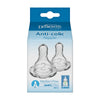 Dr. Brown’s Natural Flow Narrow Level 2 Nipple 2-Pack 3m+ Clear