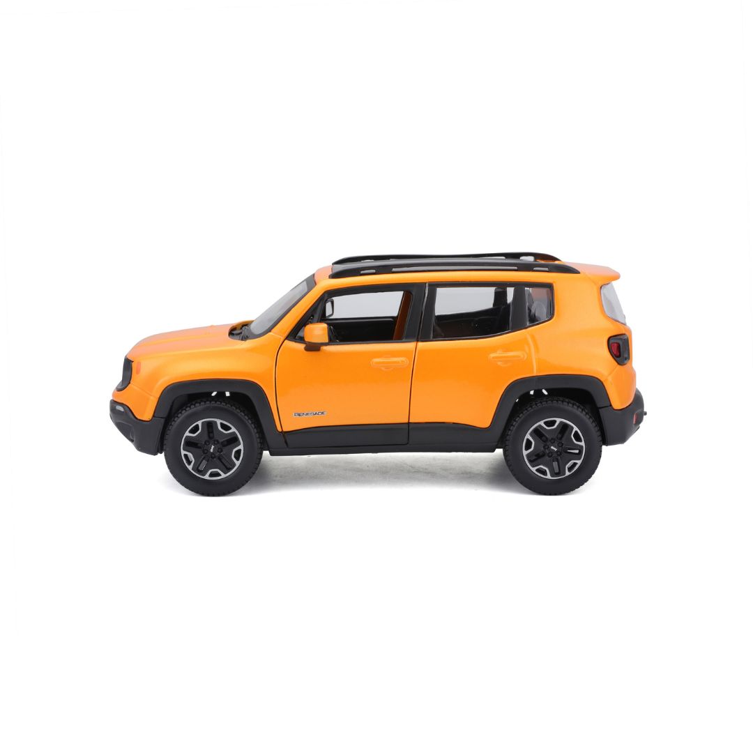 Maisto Jeep Renegade Diecast Scale Model Car 1:24 Orange