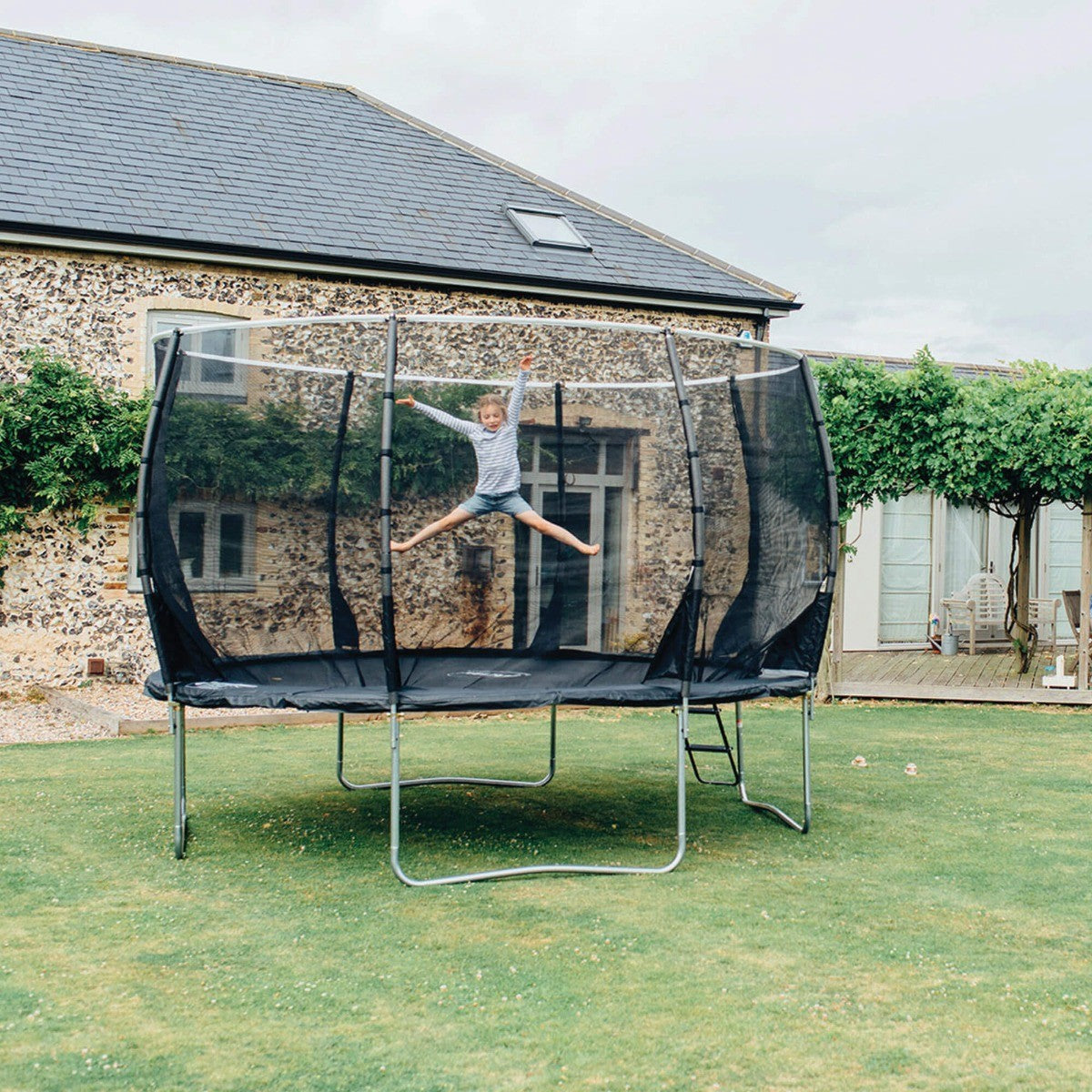 Plum Magnitude Trampoline And Enclosure