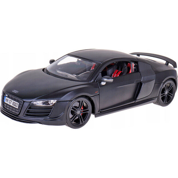 Maisto 1/18 Scale Audi R8 GT Diecast Car Model Matt Black