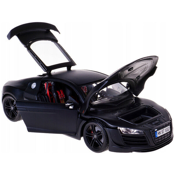 Maisto 1/18 Scale Audi R8 GT Diecast Car Model Matt Black