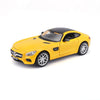 Maisto 1:24 Mercedes-Benz AMG GT Yellow Licensed Diecast Scale Model Car