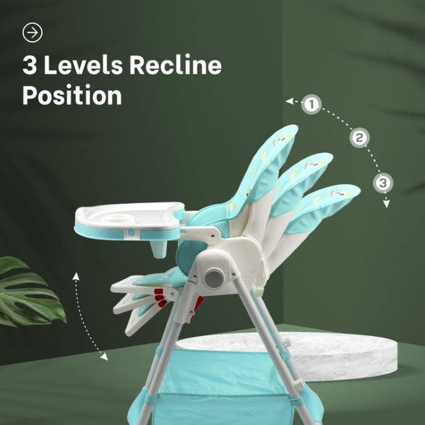 R For Rabbit High Chair Marshmallow Green