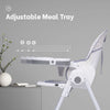 R For Rabbit High Chair Marshmallow Grey