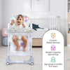 R For Rabbit High Chair Marshmallow Abstract White