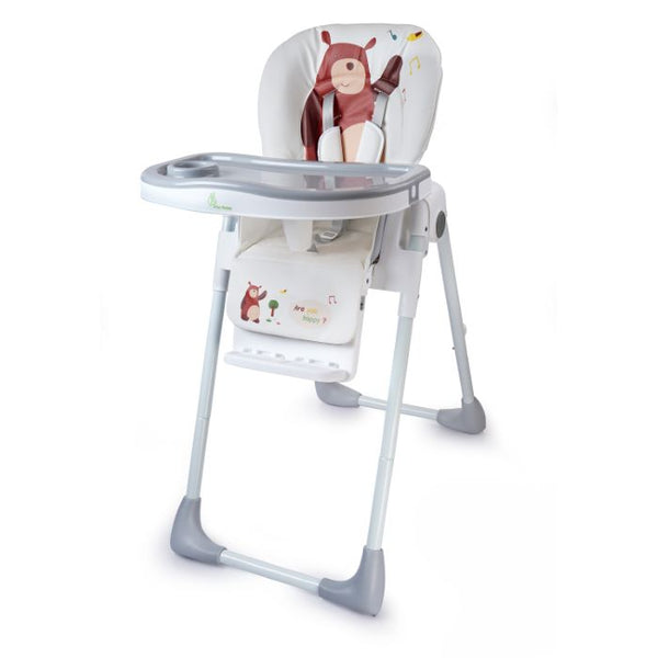 R For Rabbit High Chair Marshmallow Lite Grey