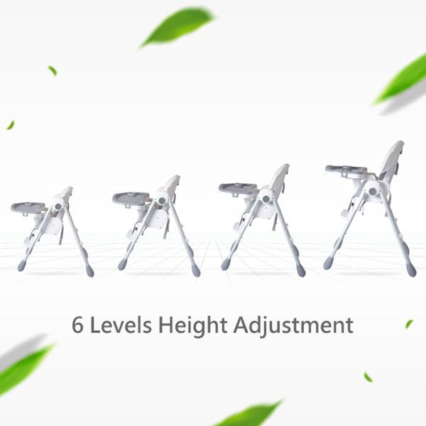 R For Rabbit High Chair Marshmallow Lite Grey