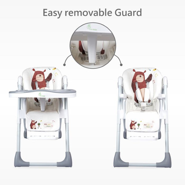 R For Rabbit High Chair Marshmallow Lite Grey