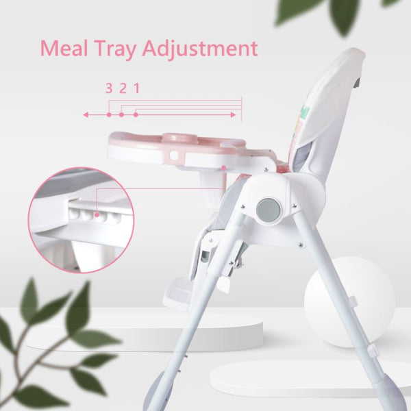 R For Rabbit High Chair Marshmallow Lite Pink