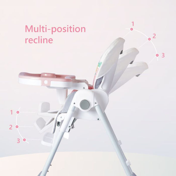 R For Rabbit High Chair Marshmallow Lite Pink