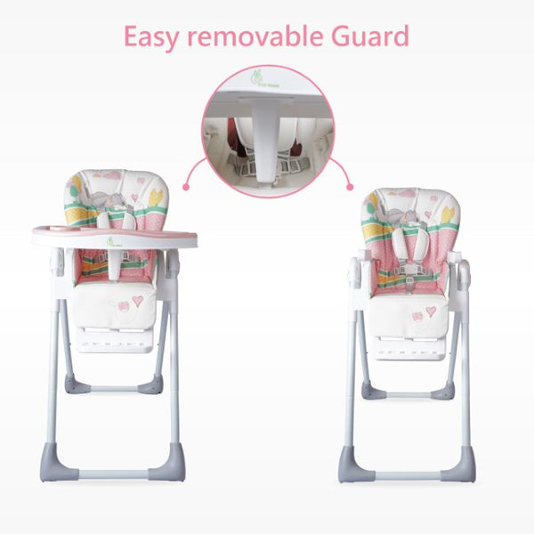 R For Rabbit High Chair Marshmallow Lite Pink