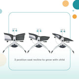 Mastela 6-in-1 Multi-Function Rocker & Bassinet Birth to 36 Months Teal