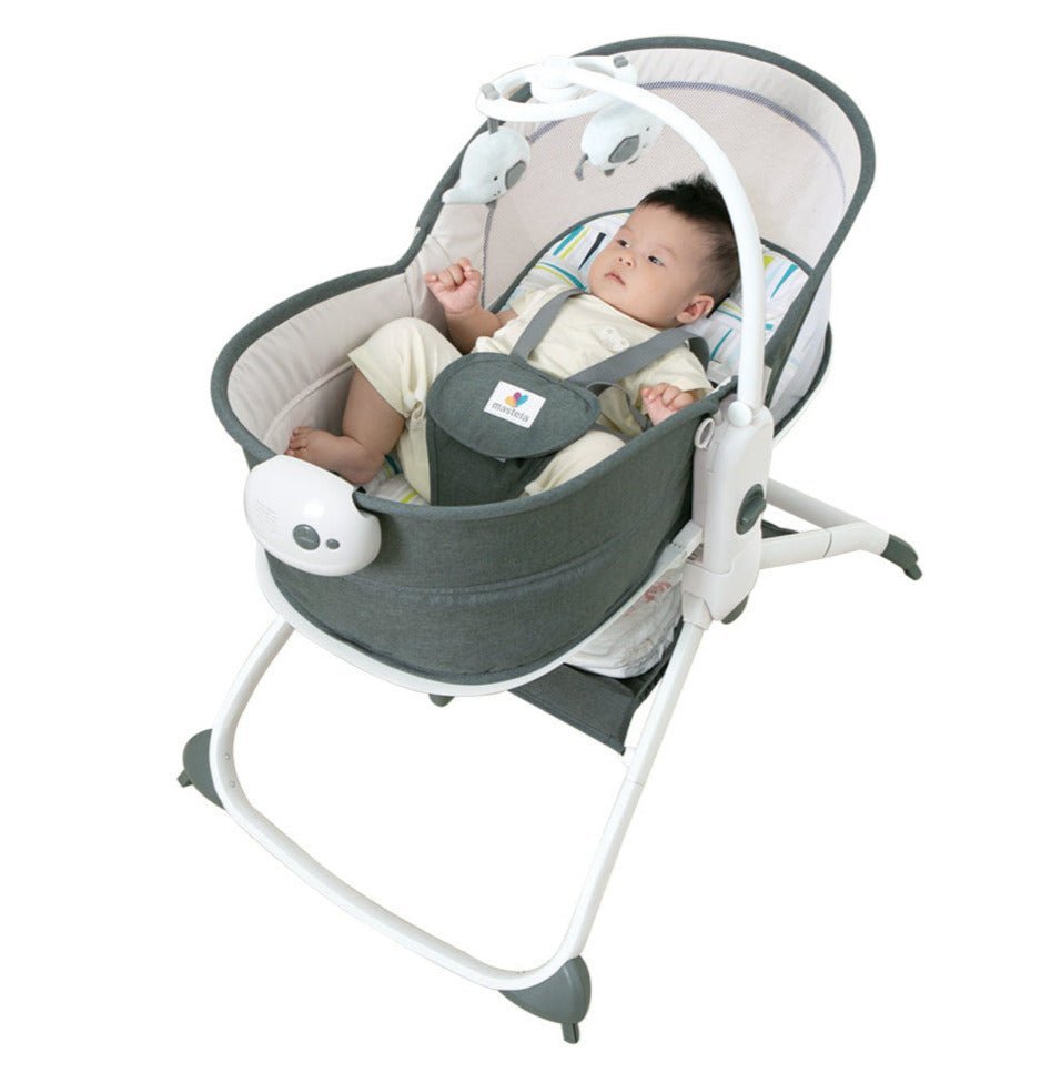 Mastela 6-in-1 Multi-Function Rocker & Bassinet Birth to 36 Months Teal