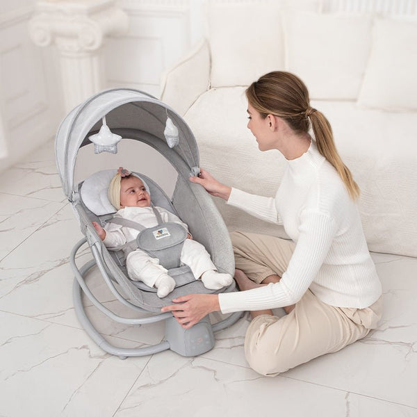 Mastela Swing & Rocker Deluxe 4In1 Grey
