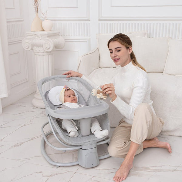 Mastela Swing & Rocker Deluxe 4In1 Grey