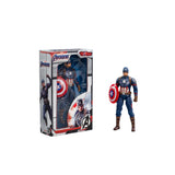 ZD Toys Marvel Avengers Endgame Captain America Action Figure 7 Inch Multicolor