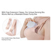Momcozy YN21 Ultra Soft Seamless Nursing Bra 3 Pack L Black Beige Cream